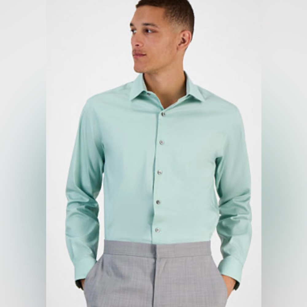 Tallia Mint Green Dress Shirt
